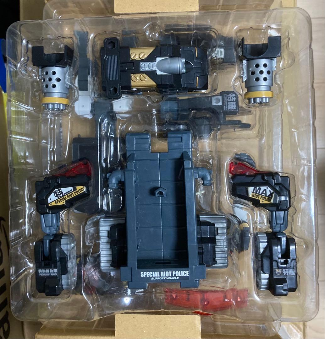 トミカ　ドライブヘッド　特別機動隊セット