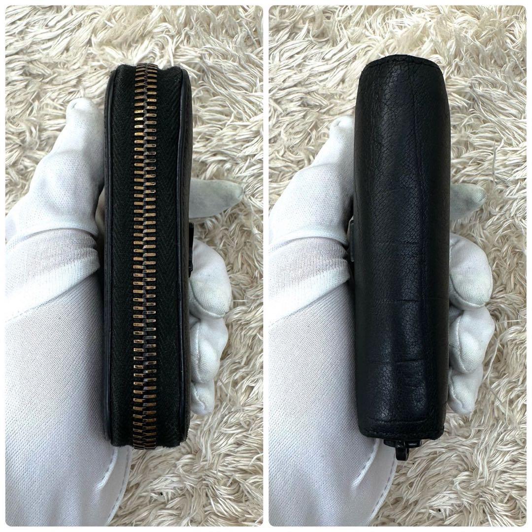 【美品】サンローラン ケース 小銭入れ ブラック YSL 付属品完備