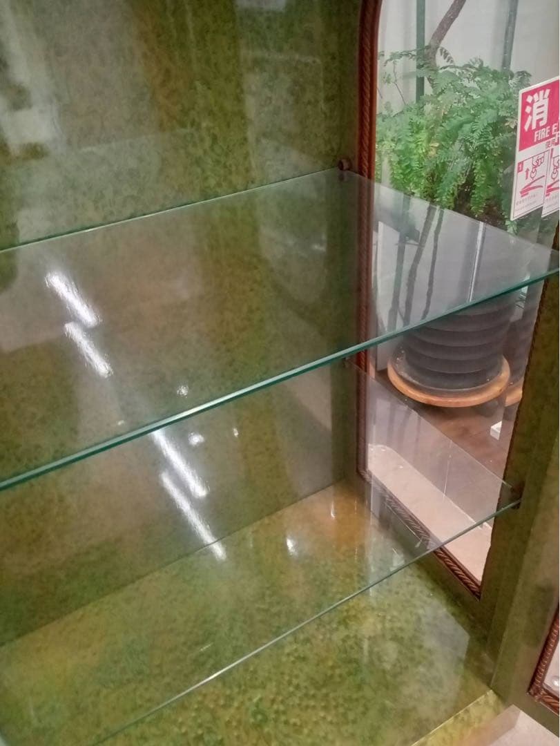 希少品❗コレクションボード 象嵌 ガラス 飾り棚 北九州市福岡市限定