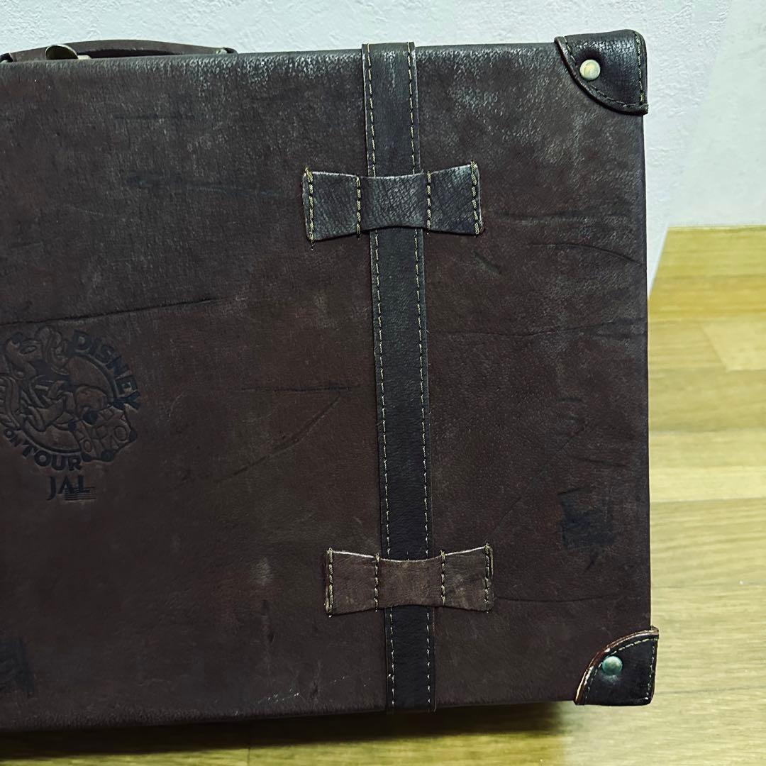 当選品 JAL ディズニー革製トランクケース