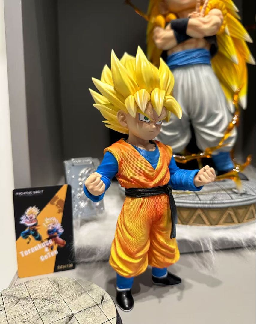 ドラゴンボール ゴテンクス ガレキ ガレージキット スタチュー X①①