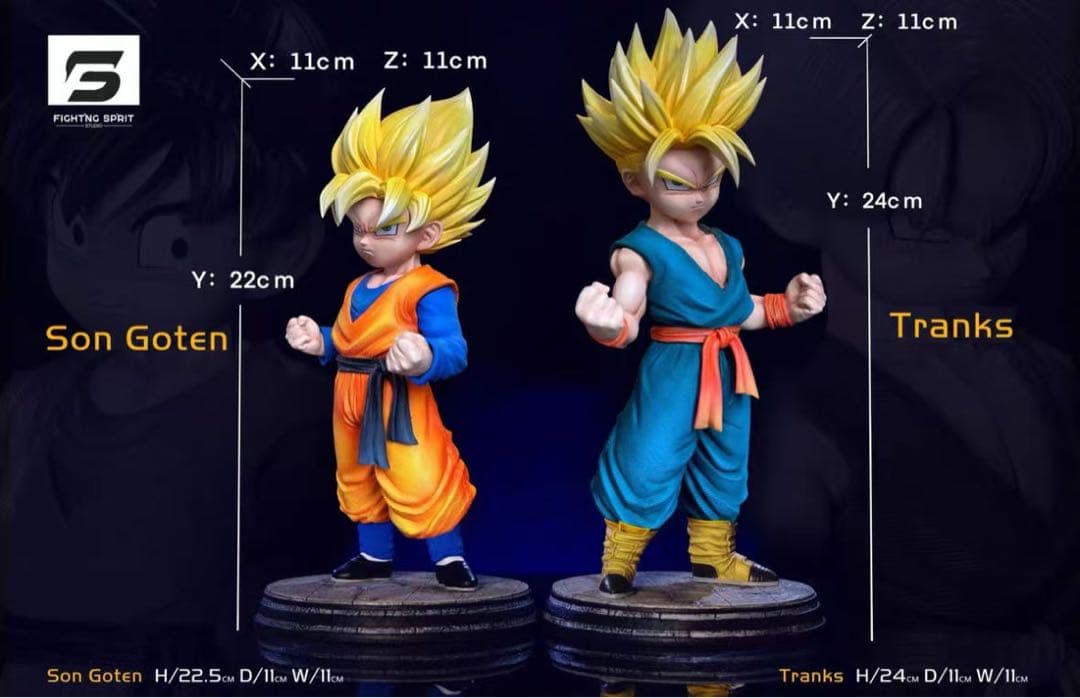 ドラゴンボール ゴテンクス ガレキ ガレージキット スタチュー X①①