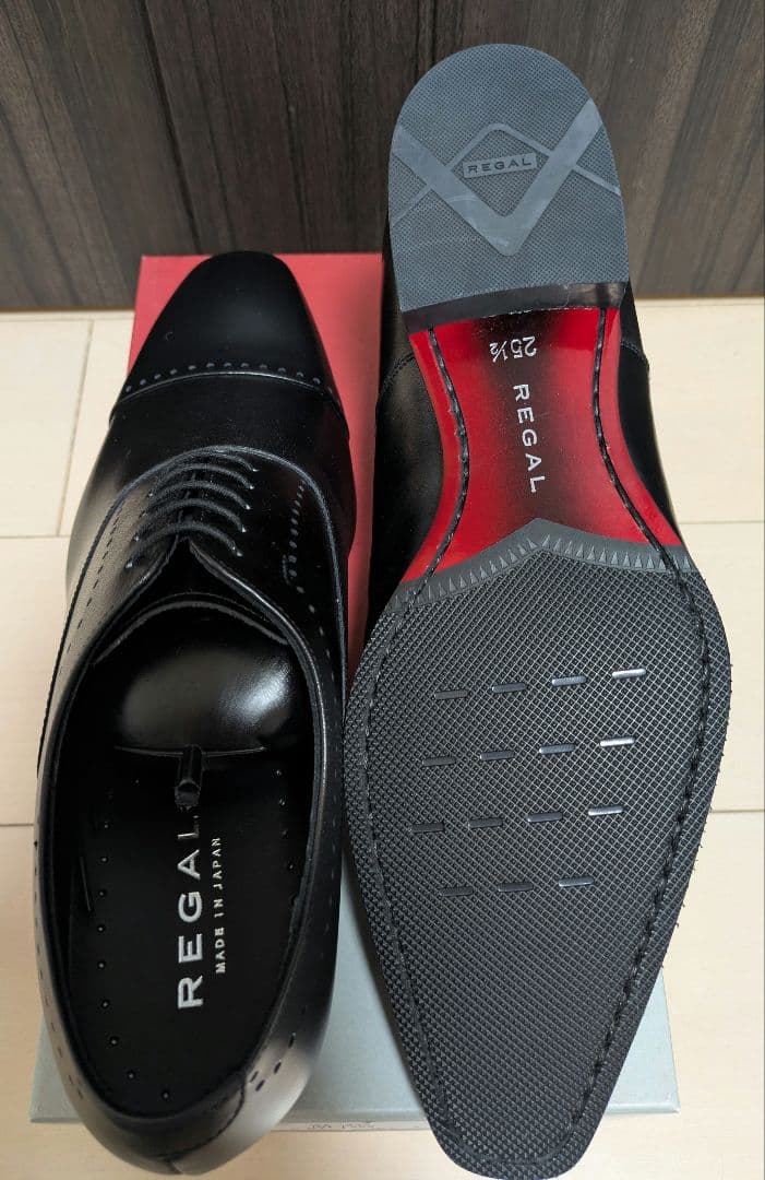 新品 REGAL 革靴 11LR 25.5cm