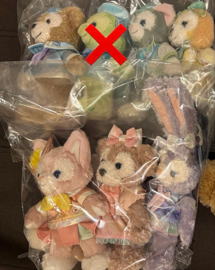 カラフルハピネス ポージー プラッシー ダッフィー &フレンズ バケパ