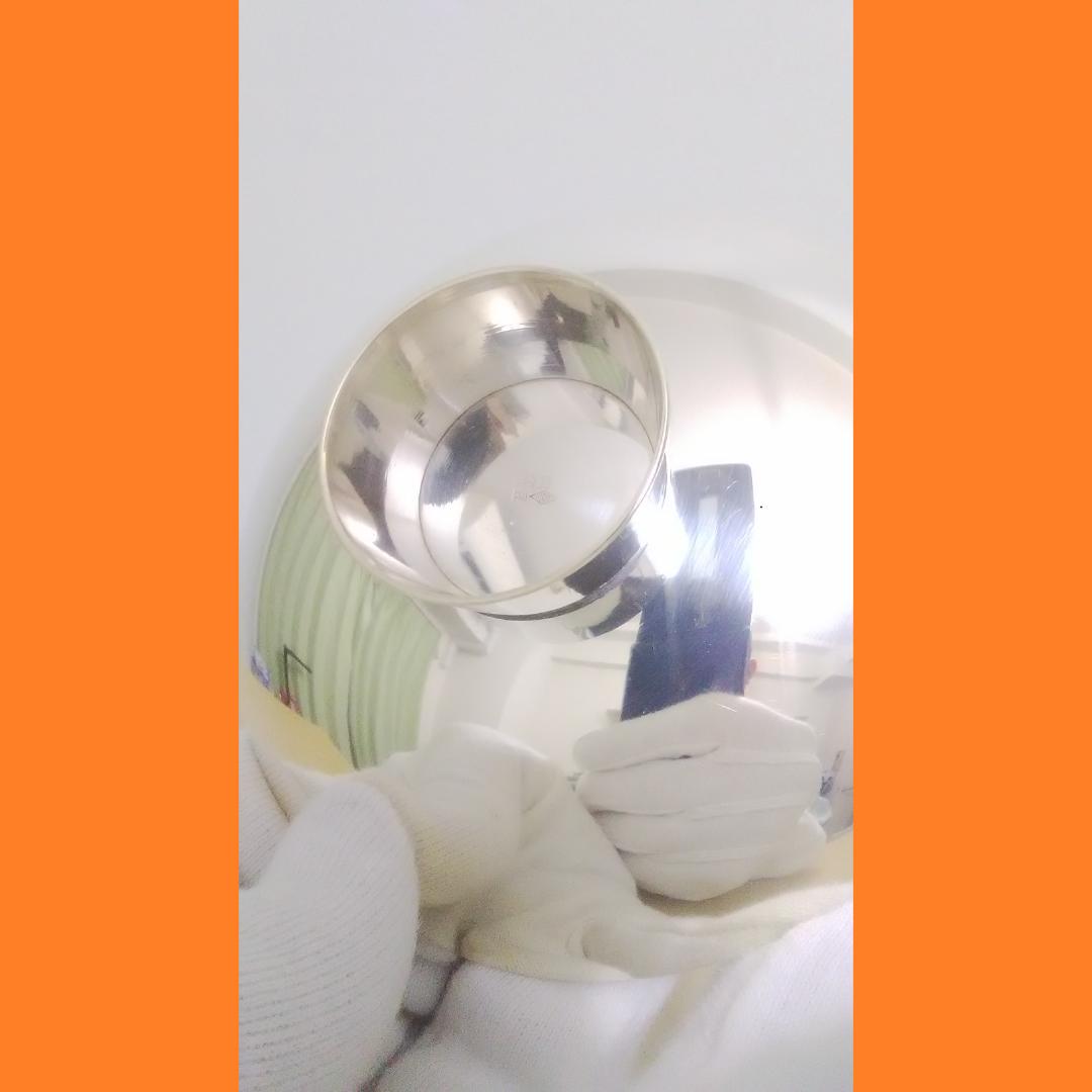 日本国有鉄道 銀製 功績章記念 純銀 盃 造幣局品位証明付