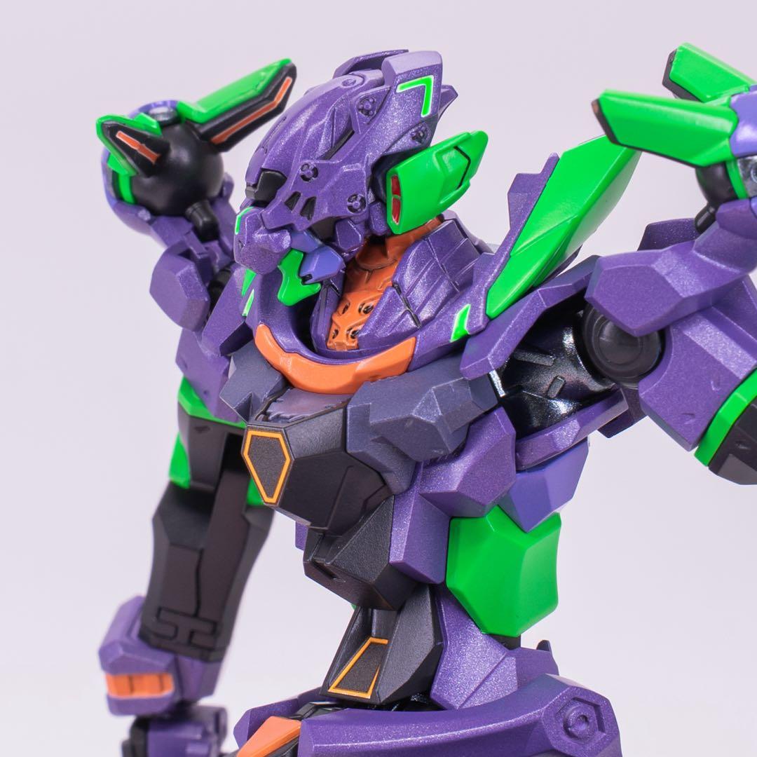 HG GQuuuuuuX ジークアクス エヴァンゲリオン初号機カラー ガンプラ