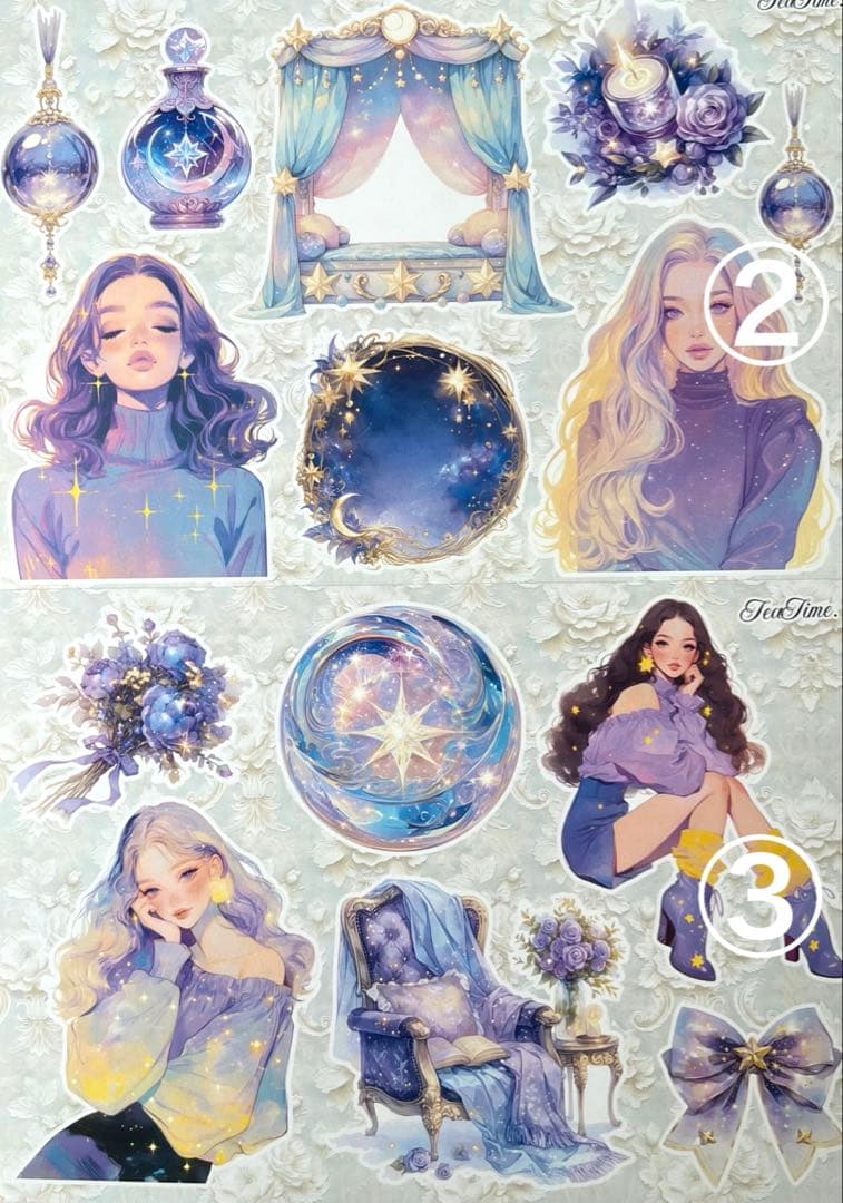 K239］teatime.様 素材シート コラージュシート - メルカリ