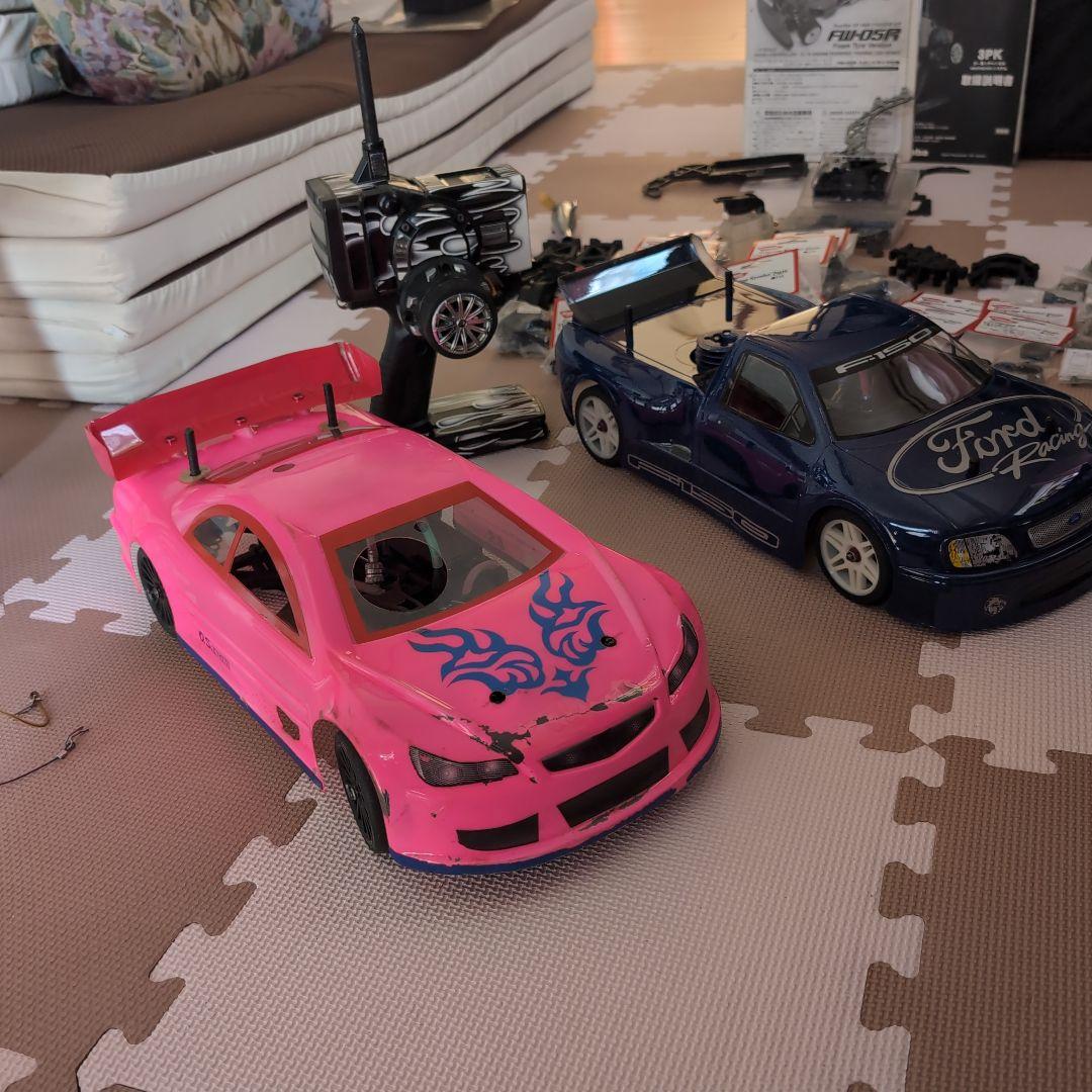 京商FW-05R(ほぼRR仕様)ラジコンカー パーツ多数