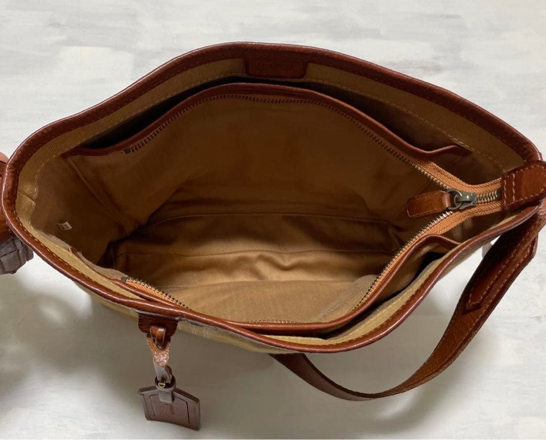 genten ミモザベーシック ショルダーバッグ