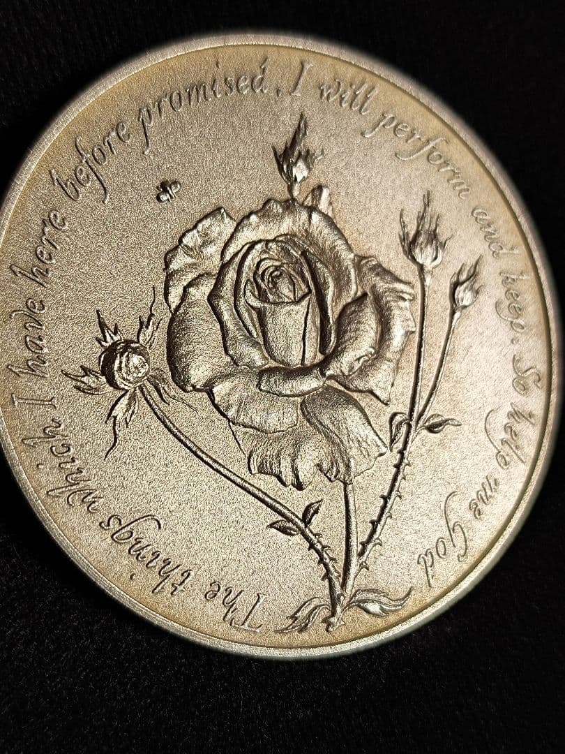 希少シルバーコイン1977 イギリス エリザベス ジュビリー 大型 銀 メダル