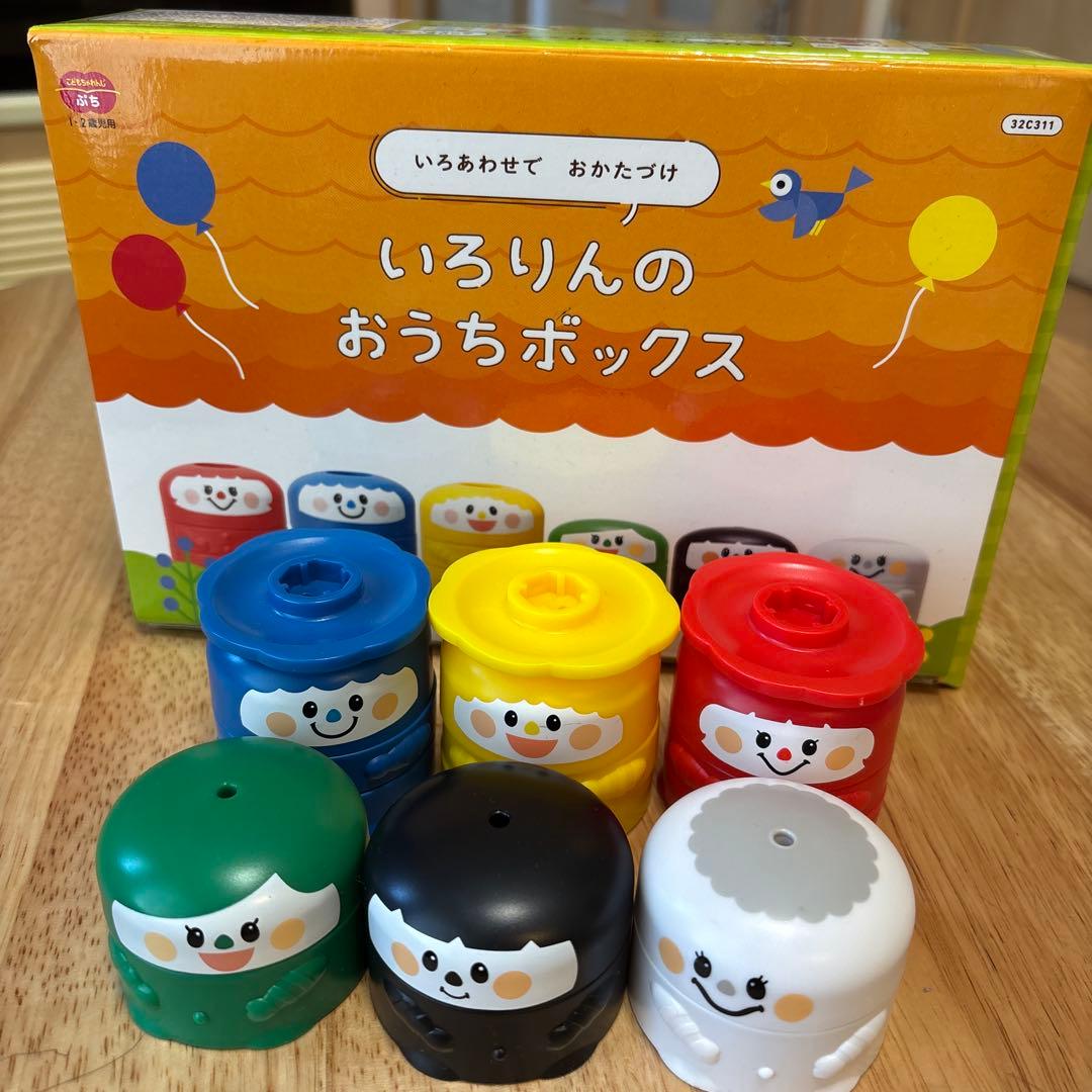 こどもチャレンジぷち いろりん6色セット 箱付き - メルカリ