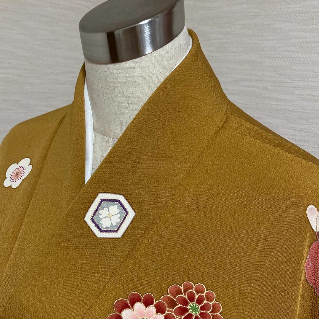 KA1932 振袖 身丈168cm 正絹 着物 成人式 トールサイズ