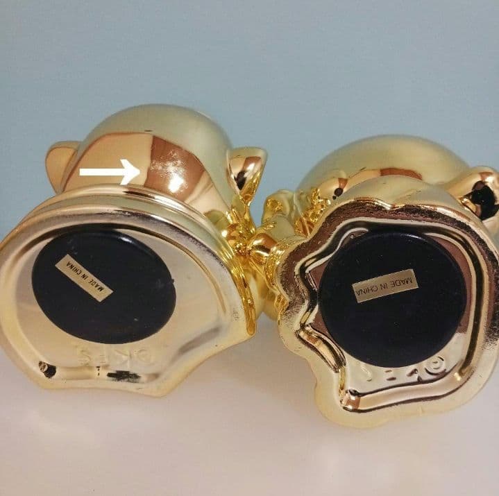 ポパイ　オリーブ　ゴールド　貯金箱　ヴィンテージ　レトロ　レア