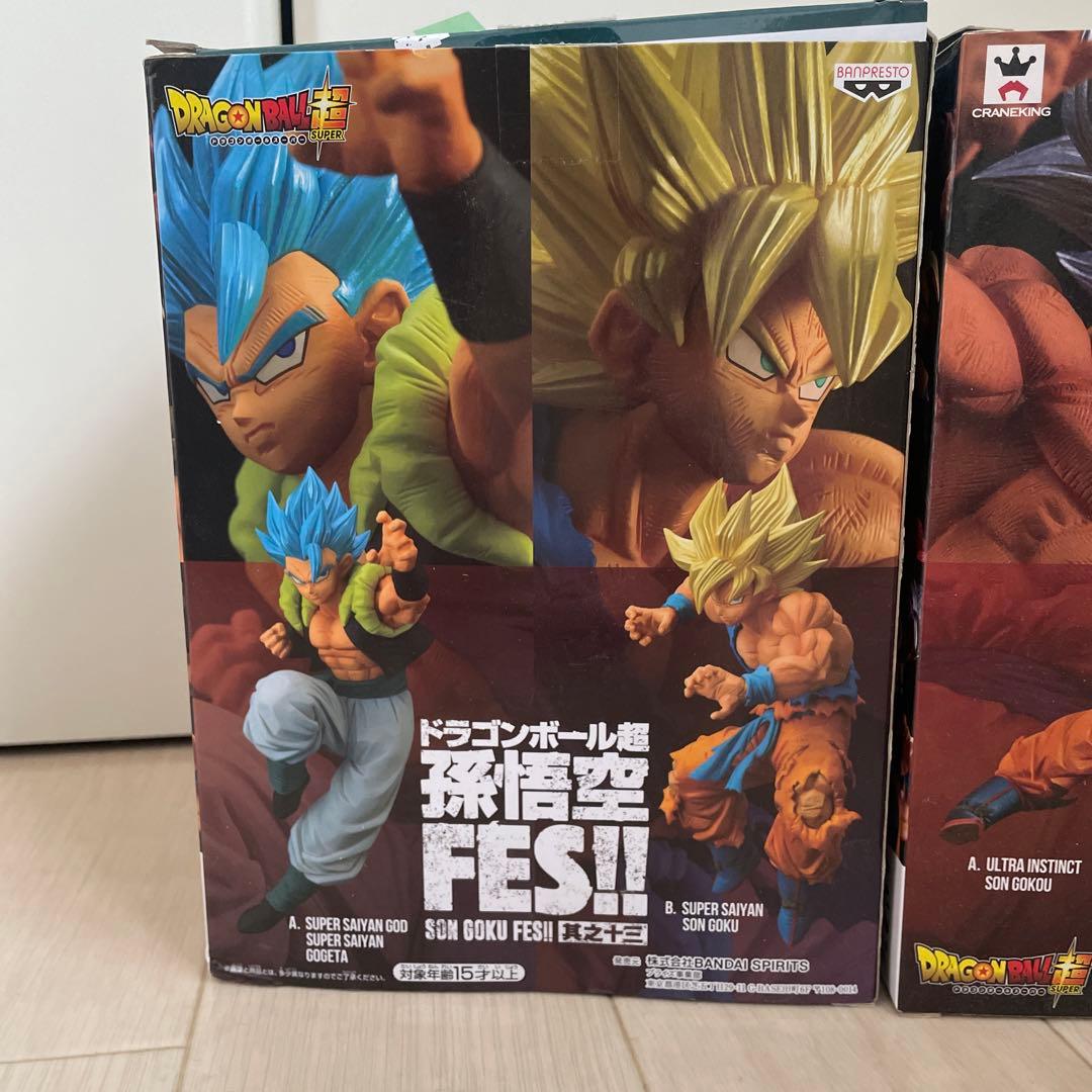 ドラゴンボールスーパー　孫悟空FES！！！　４箱セット
