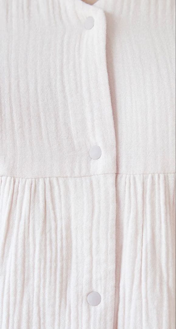 【新品・未使用】gelato pique マタニティガーゼワンピース（ミント）