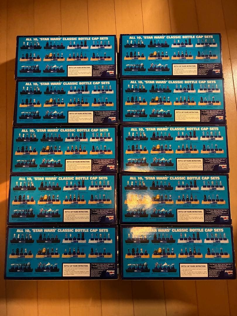 スター・ウォーズ クラシックボトルキャップセット 10個セット