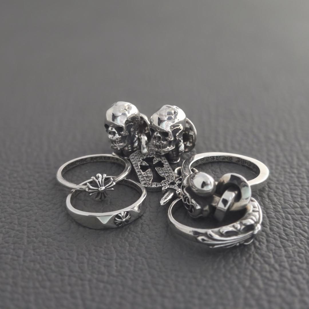 CHROME HEARTS クロムハーツ バブルガムリング CHプラス JP13