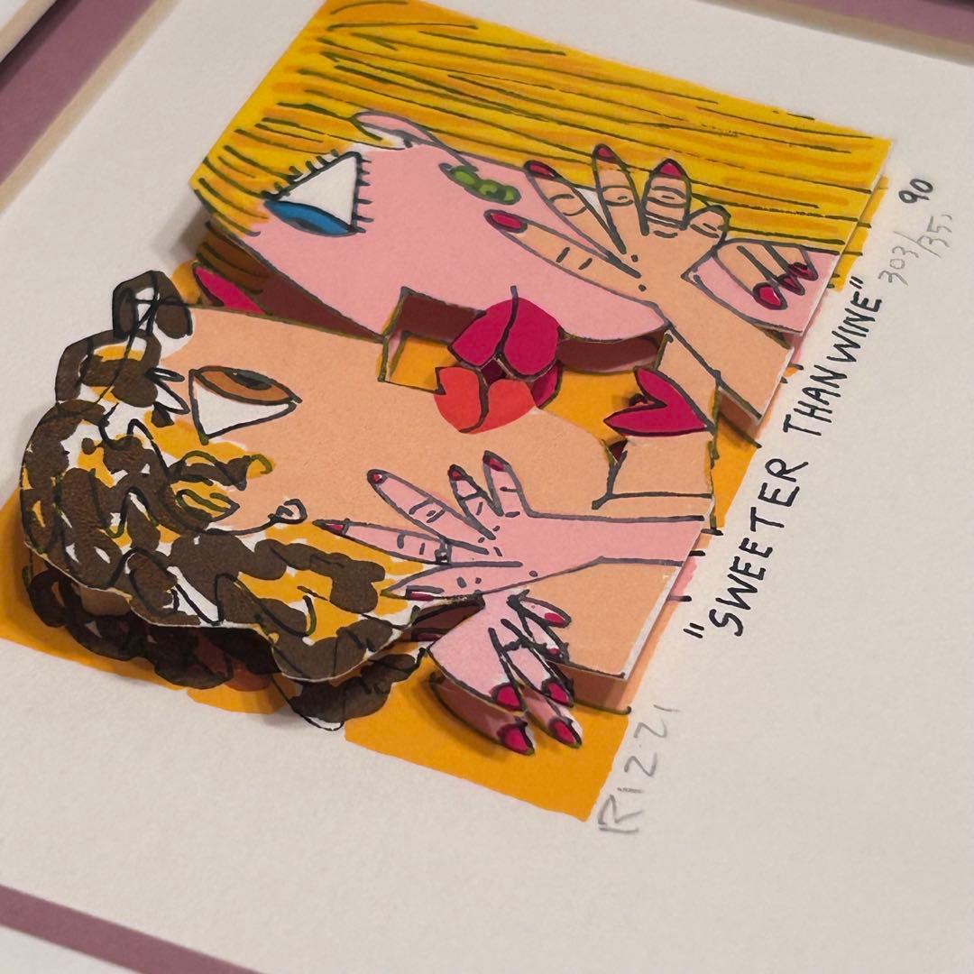 ジェームスリジィ 【SWEETER THAN WINE】 3Dアート ジェームス・リジィ