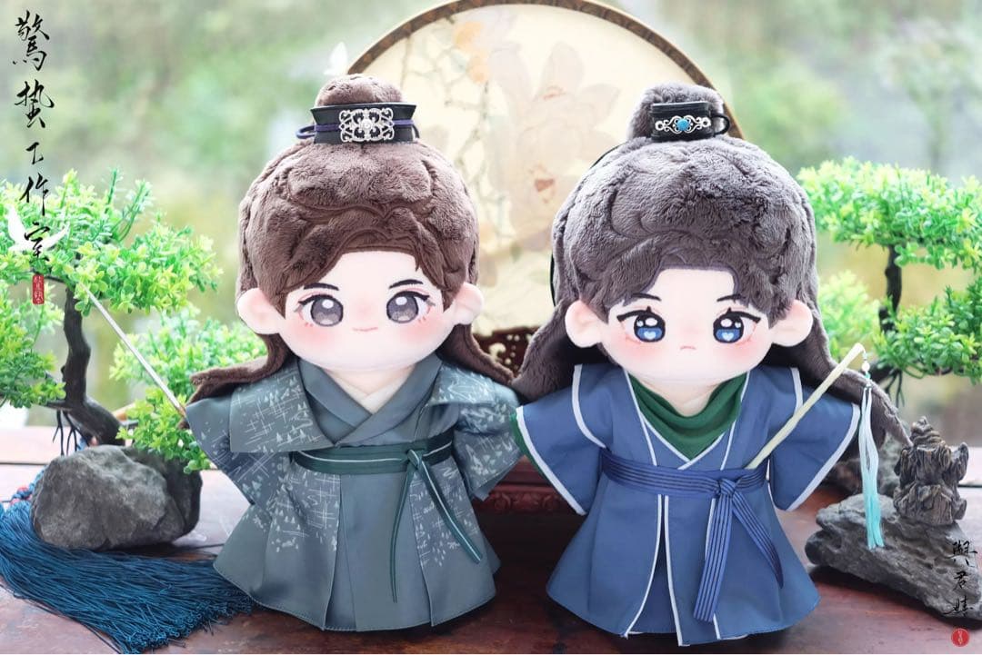 20cm 山河令 ぬいぐるみ 温客行 龔俊(周子舒 張哲瀚)88 20cm 山河令