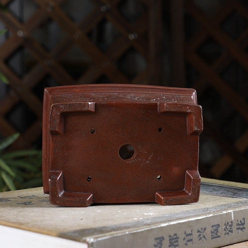 金玉満堂紫砂鉢 多肉植物鉢 紫砂鉢 盆栽鉢 植木鉢 小品盆栽鉢 大品盆栽