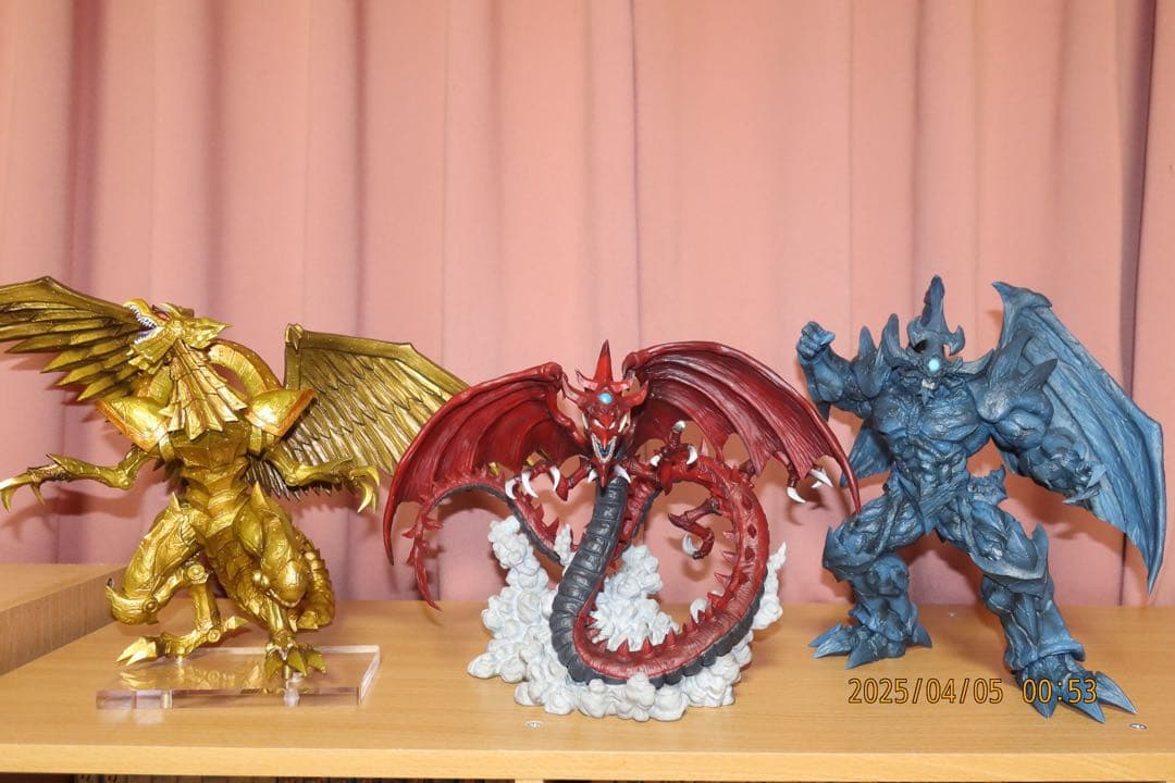 遊戯王一番くじ 三幻神フィギュア3体セット