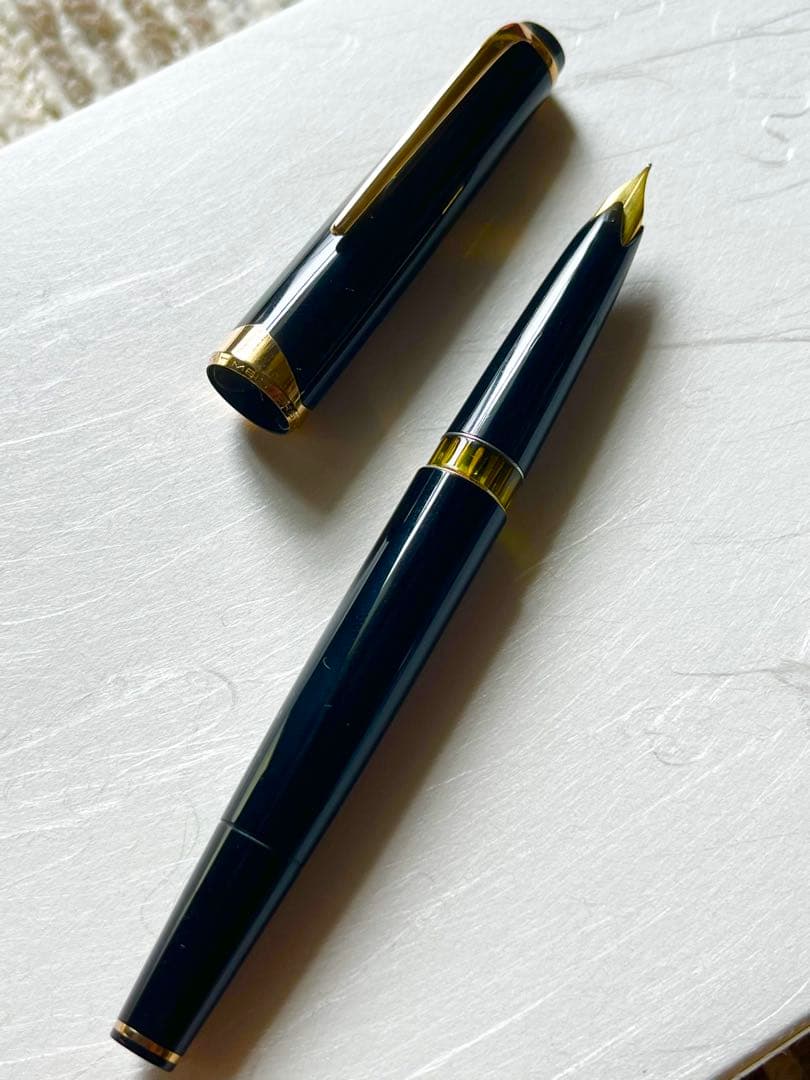 美品】モンブラン万年筆 No12 1960s ペン先18c 750 ブラック