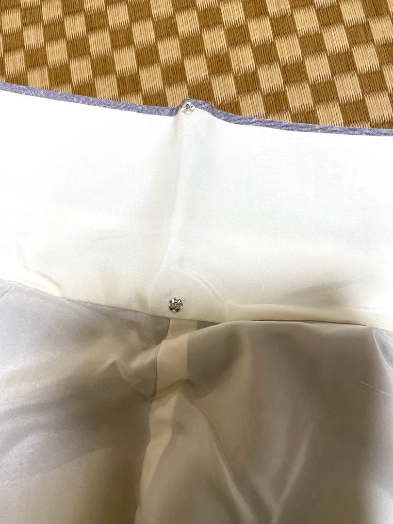 正絹 袷 訪問着 枝垂れ唐花 身丈（肩から）163㎝