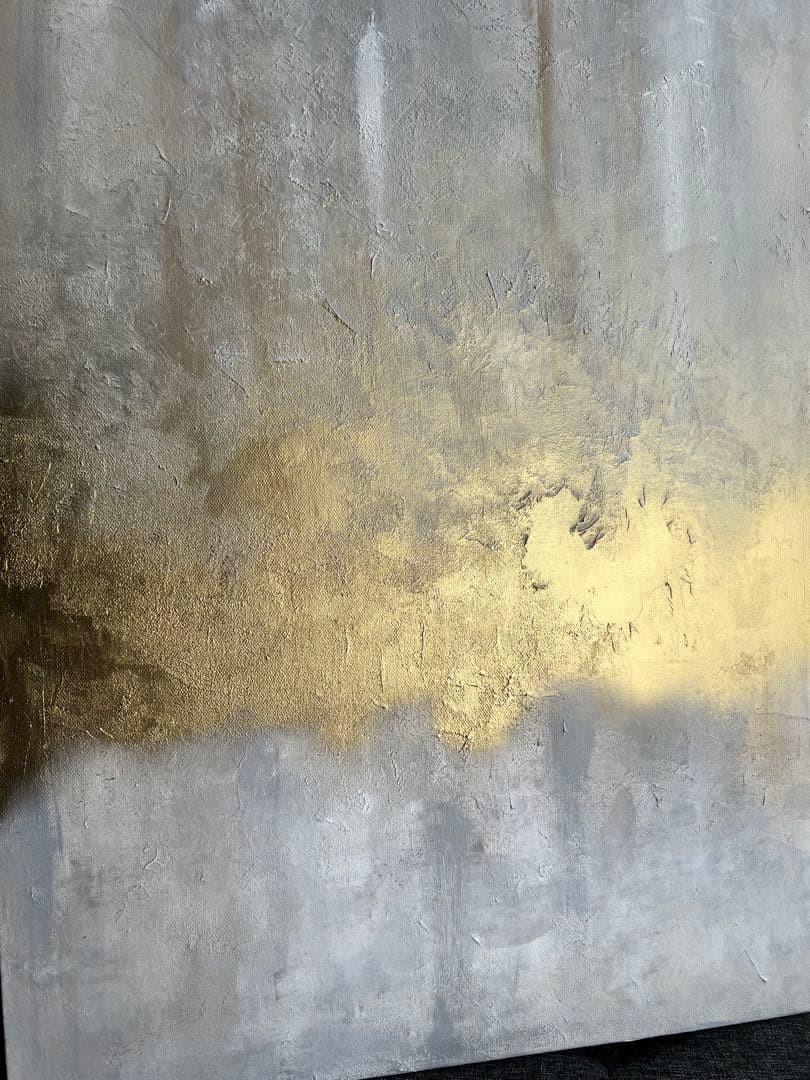 インテリア/和風/禅/絵画/アート/抽象画/モダン/ホテル/ホワイト/ゴールド