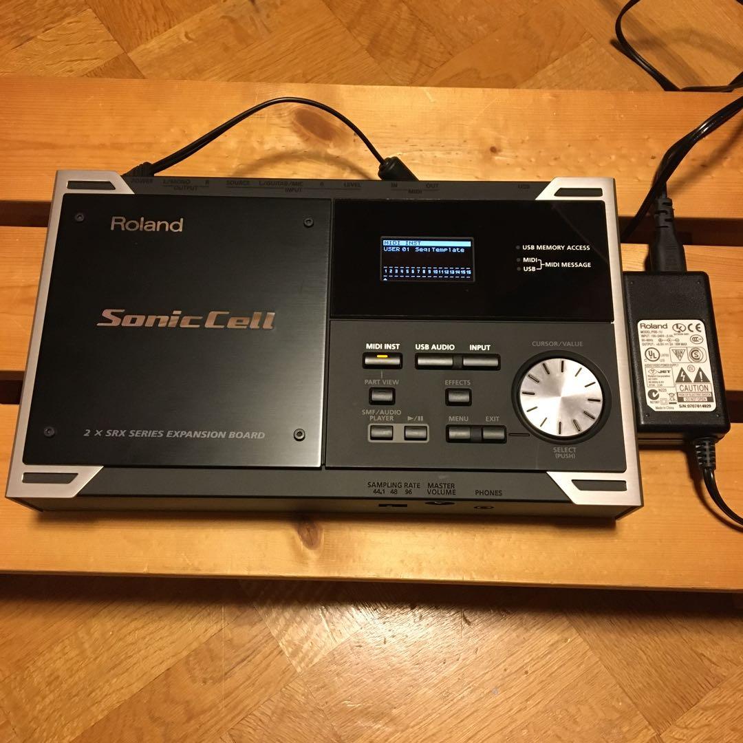 Roland SonicCell 音源モジュール インターフェース