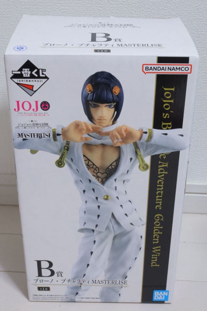 一番くじ ジョジョの奇妙な冒険 ブローノ・ブチャラティ B賞 フィギュア