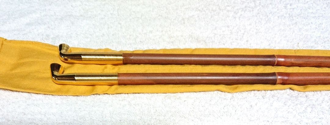 茶道具 如心斎好煙管壱双A447