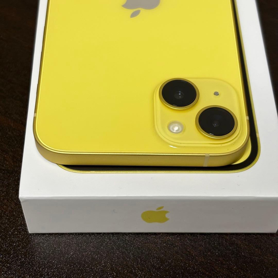 iPhone 14 Plus 128GB イエロー SIMフリー最大容量100%