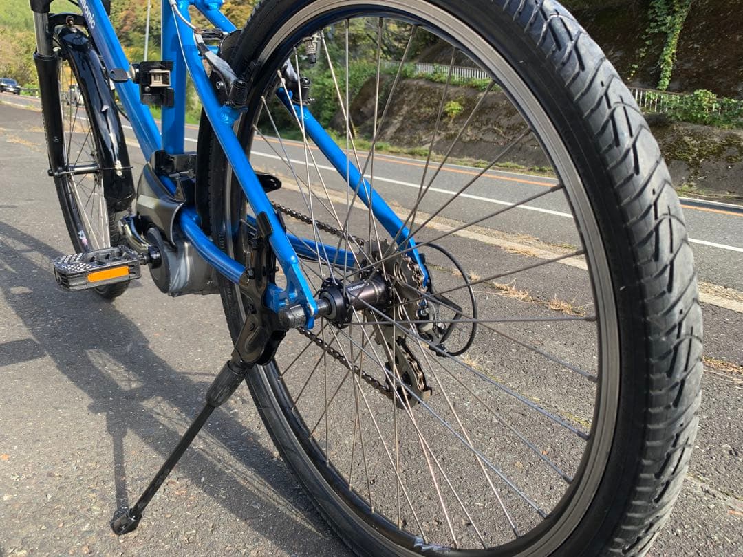 動作確認済 送料無料Panasonic 電動自転車Hurryer MTB7速26