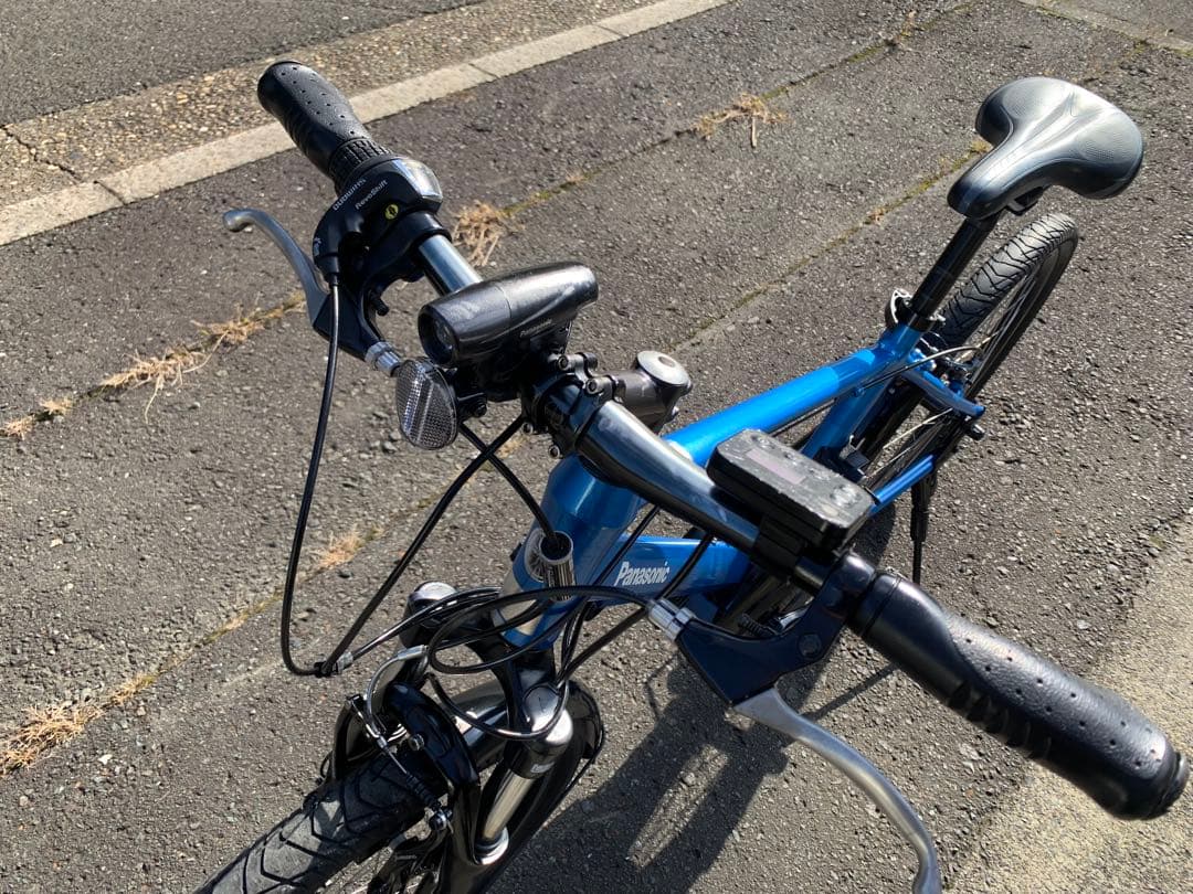 動作確認済 送料無料Panasonic 電動自転車Hurryer MTB7速26