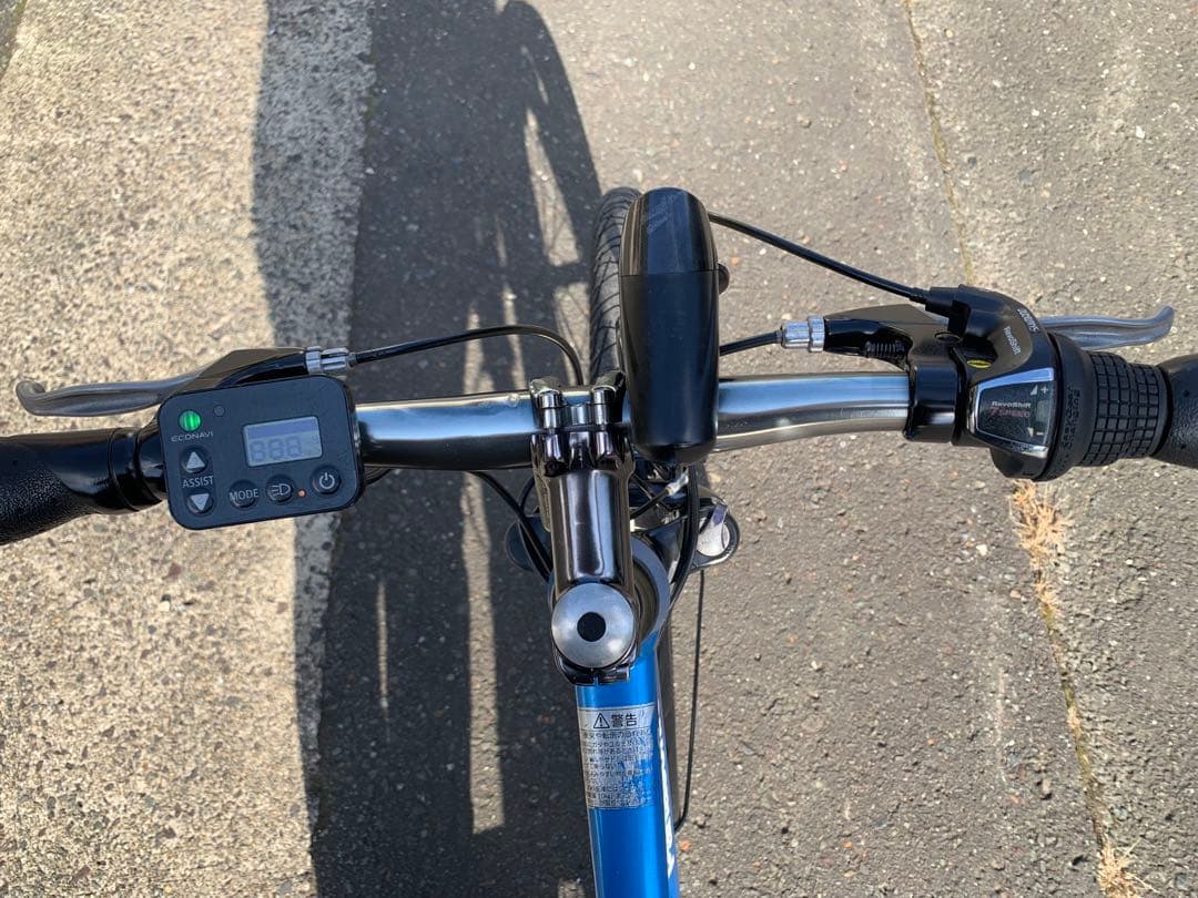 動作確認済 送料無料Panasonic 電動自転車Hurryer MTB7速26