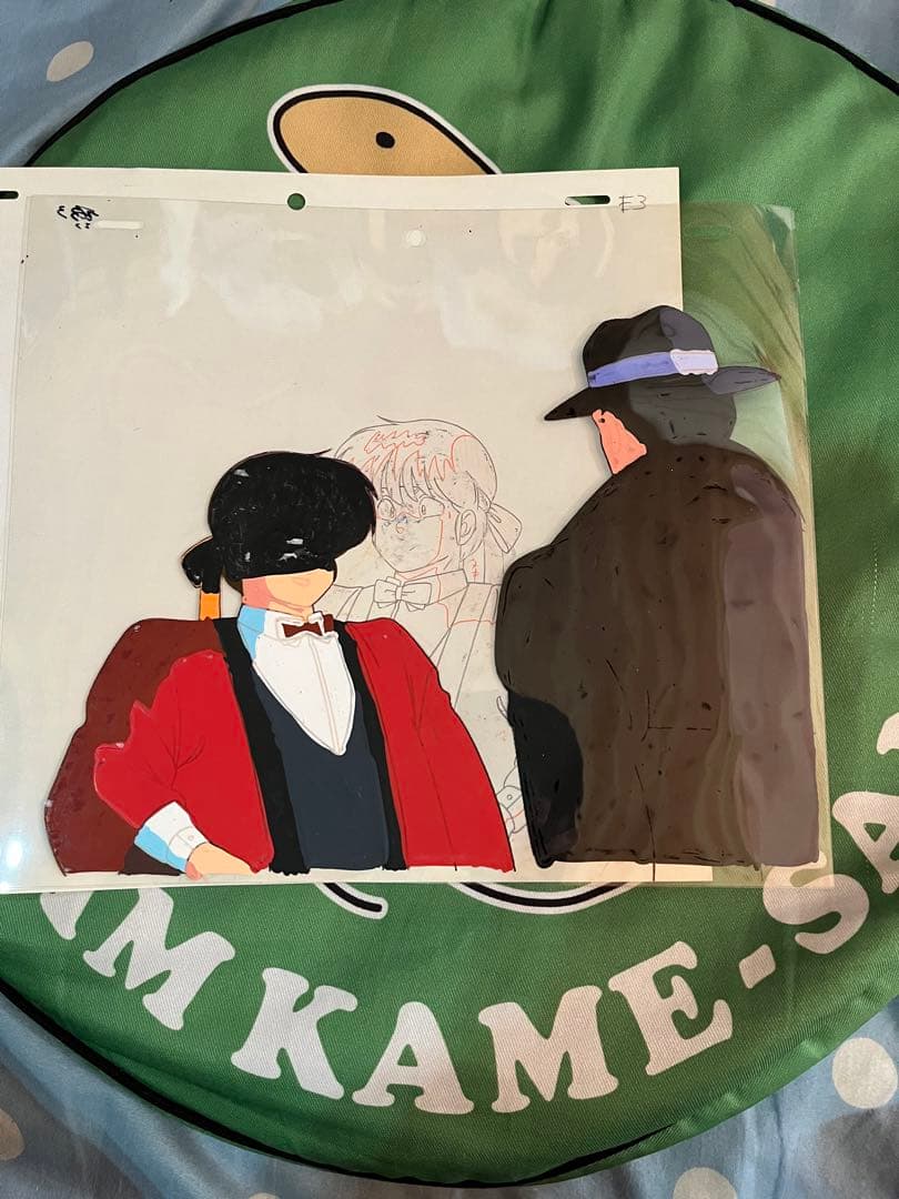 めぞん一刻 五代裕作 四谷 セル画&原画？動画？セット キャラクターグッズ