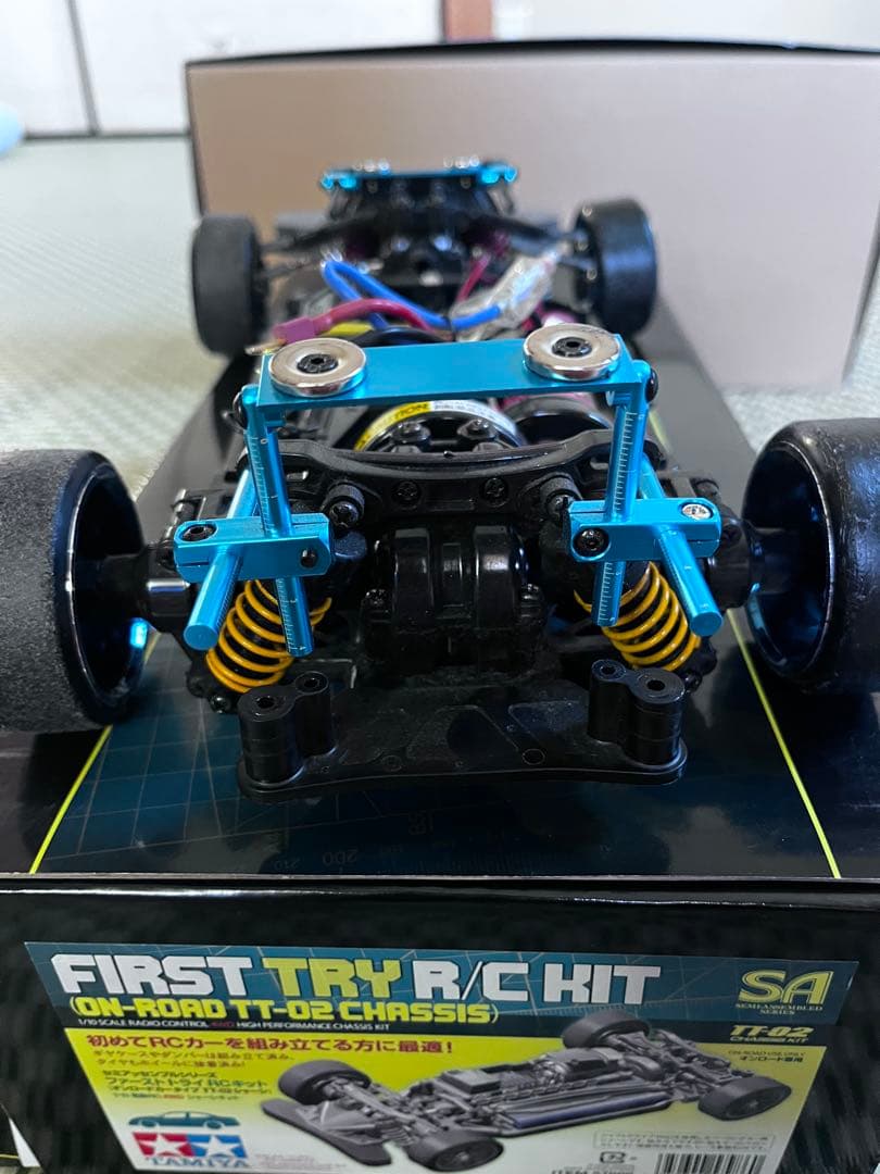 タミヤTT-02シャーシMRC2駆ドリコンバージョンキット仕様 Zボディー付き