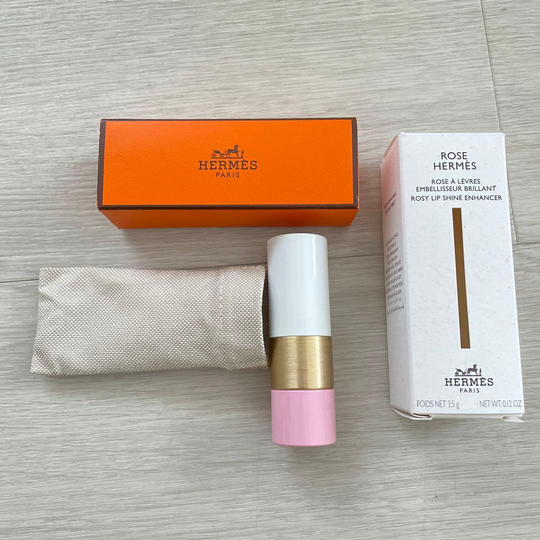 新品未使用☆HERMES ティンティッドリップバーム 27 ブリヤン - メルカリ