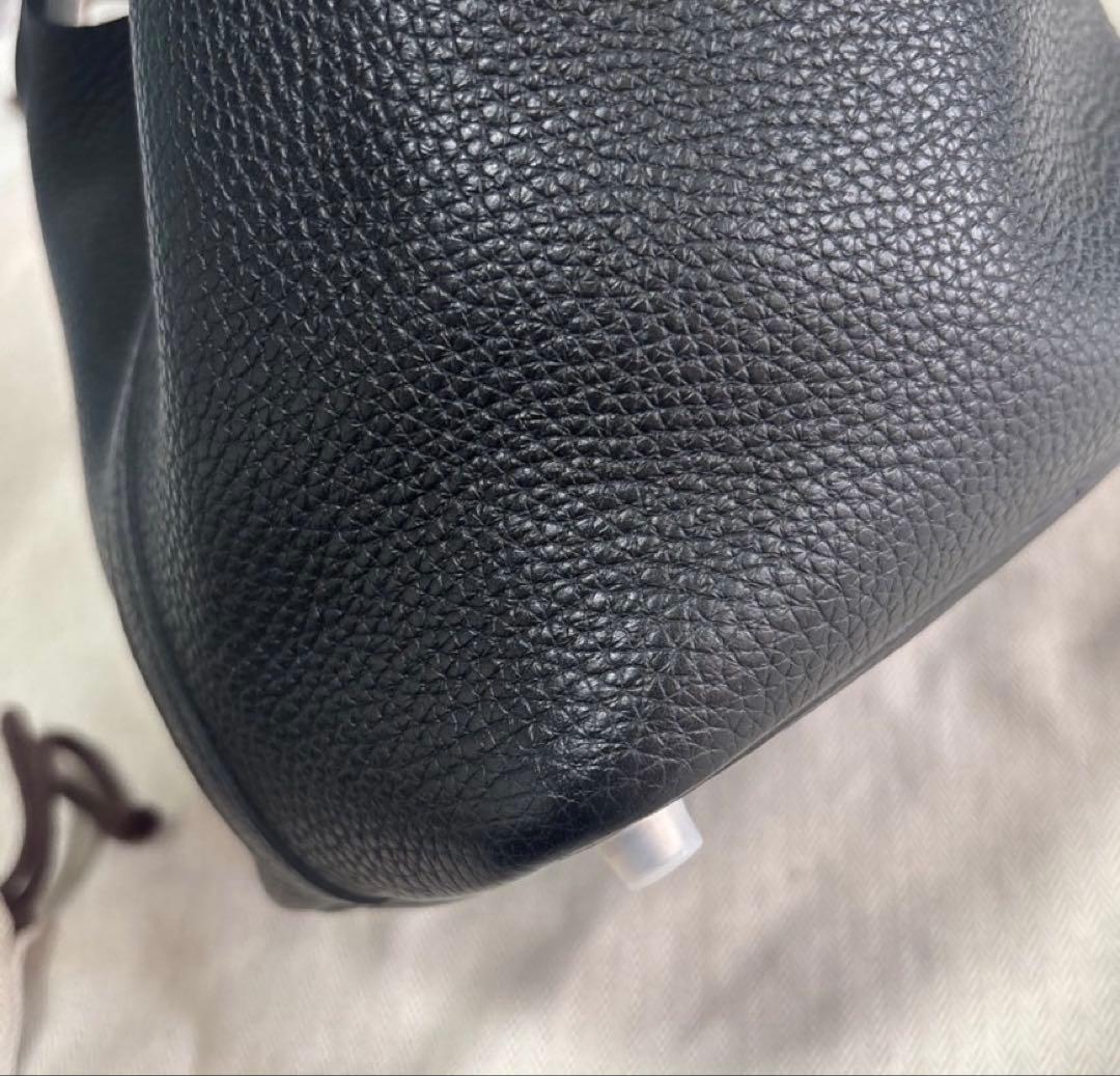 エルメス　ピコタンロックPM ノワール　Sliver金具 Y刻印　美品