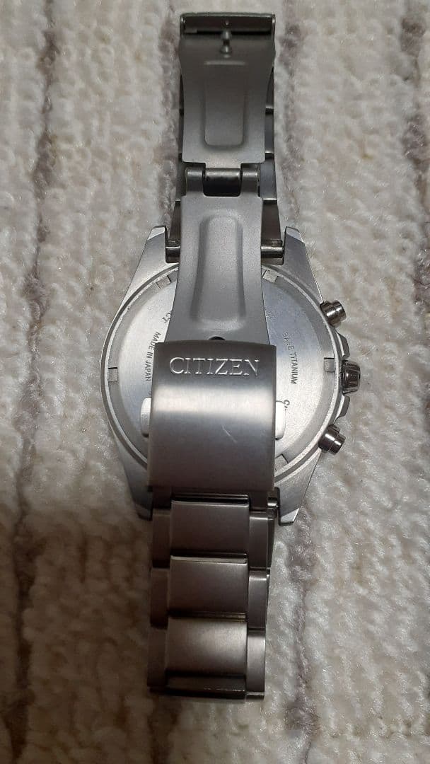 シチズン アテッサ エコドライブ(Eco-Drive)クロノグラフ　16cm