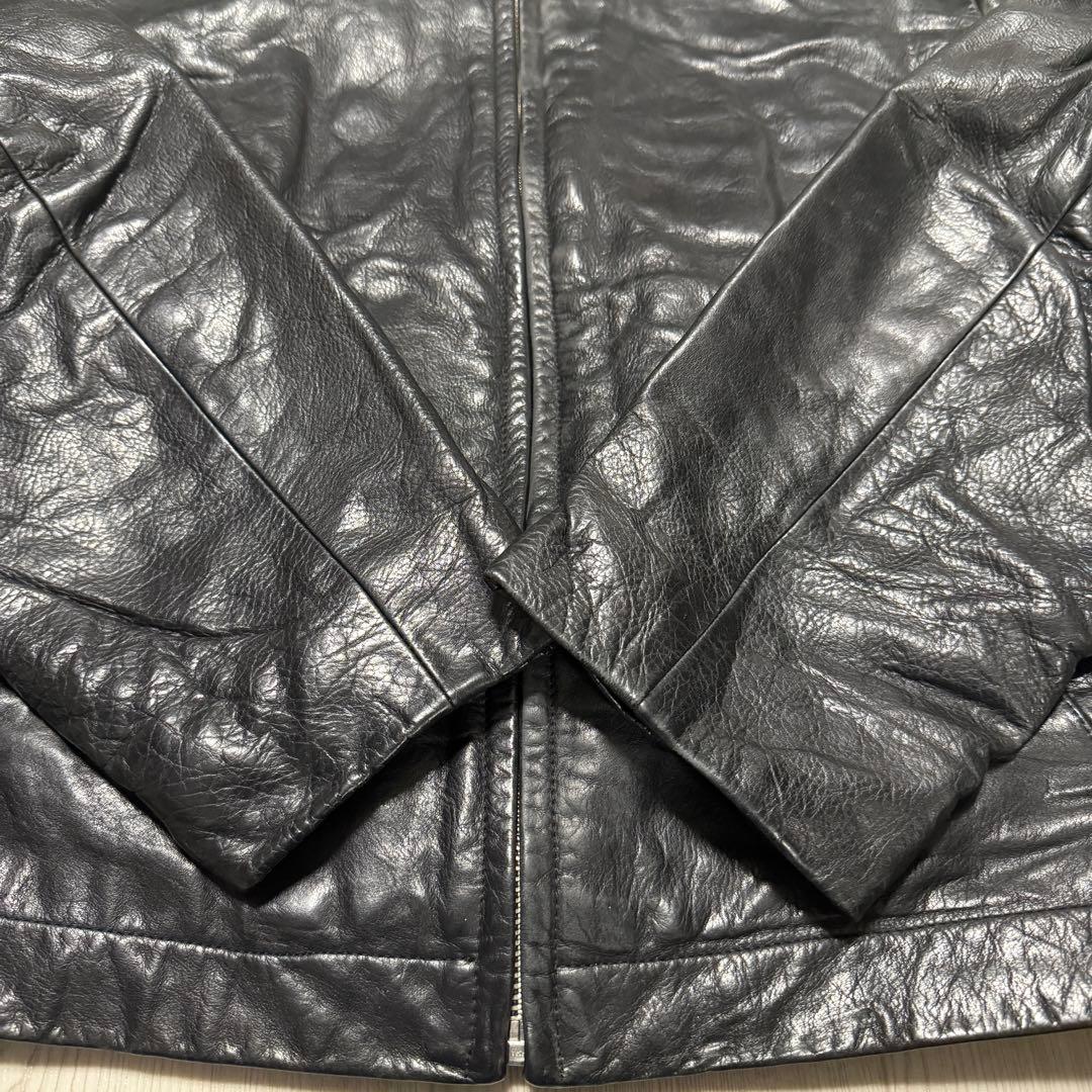 BANANA REPUBLIC 90's 黒タグ レザージャケット ドリズラー - メルカリ