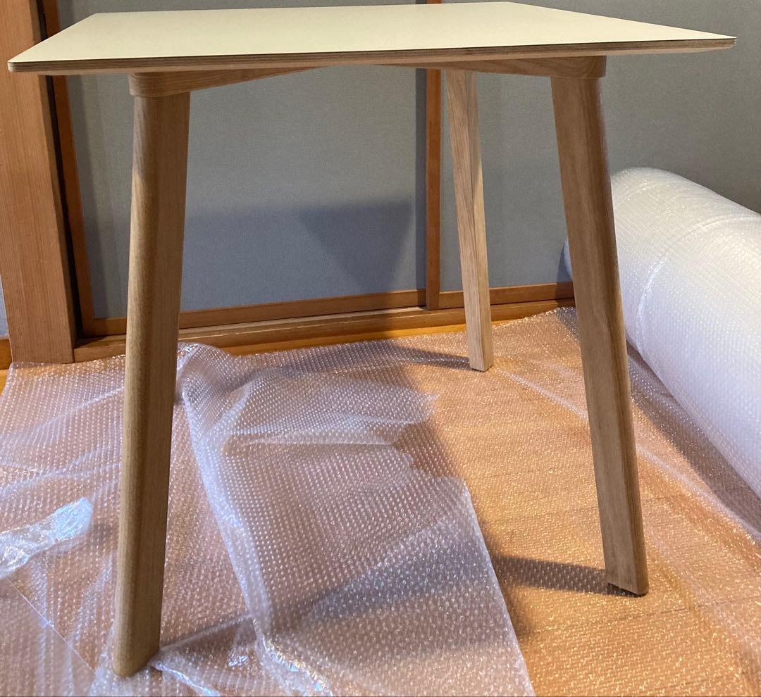 HAY CPH210 w75 正方形ダイニングテーブル　グレーリノリウム