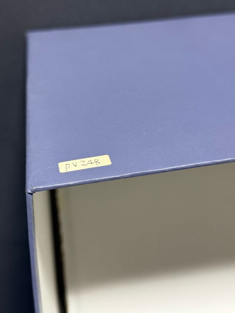 ポーランド製 POLONIA クリスタル花瓶】色被せ切子 高さ24cm 美品