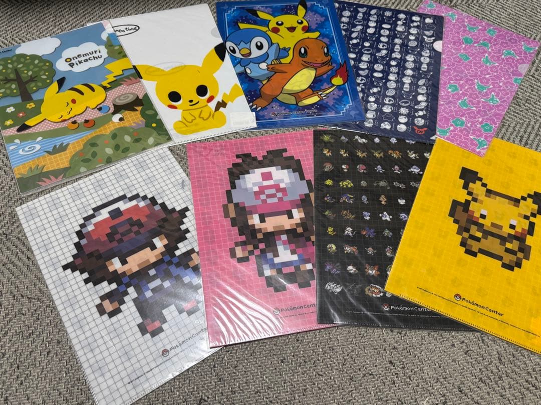 【新品未開封品】ポケモンセンター A4クリアファイル　50枚セット