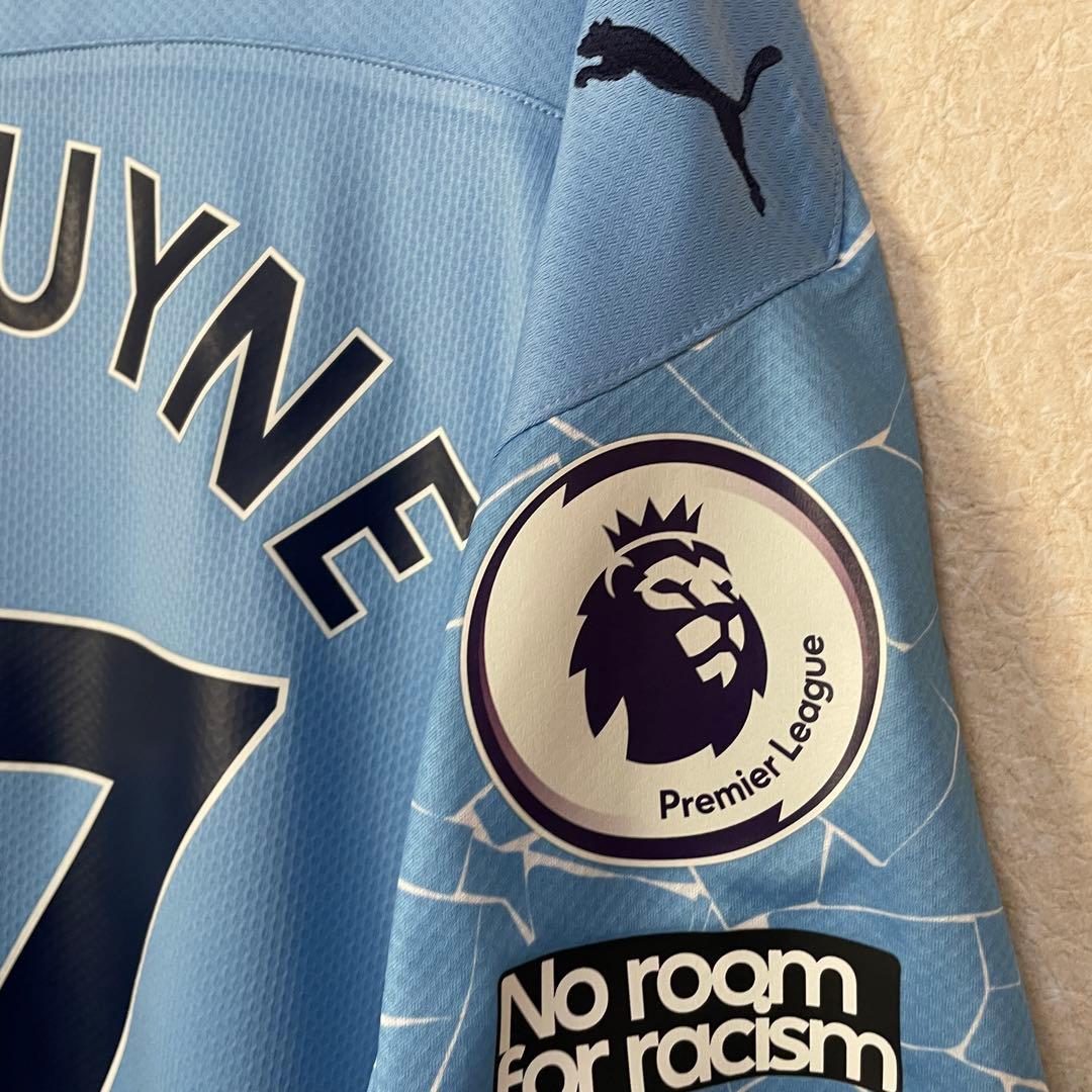 正規品】マンチェスター・シティ 20/21デ・ブライネ 17 XLフルパッチ