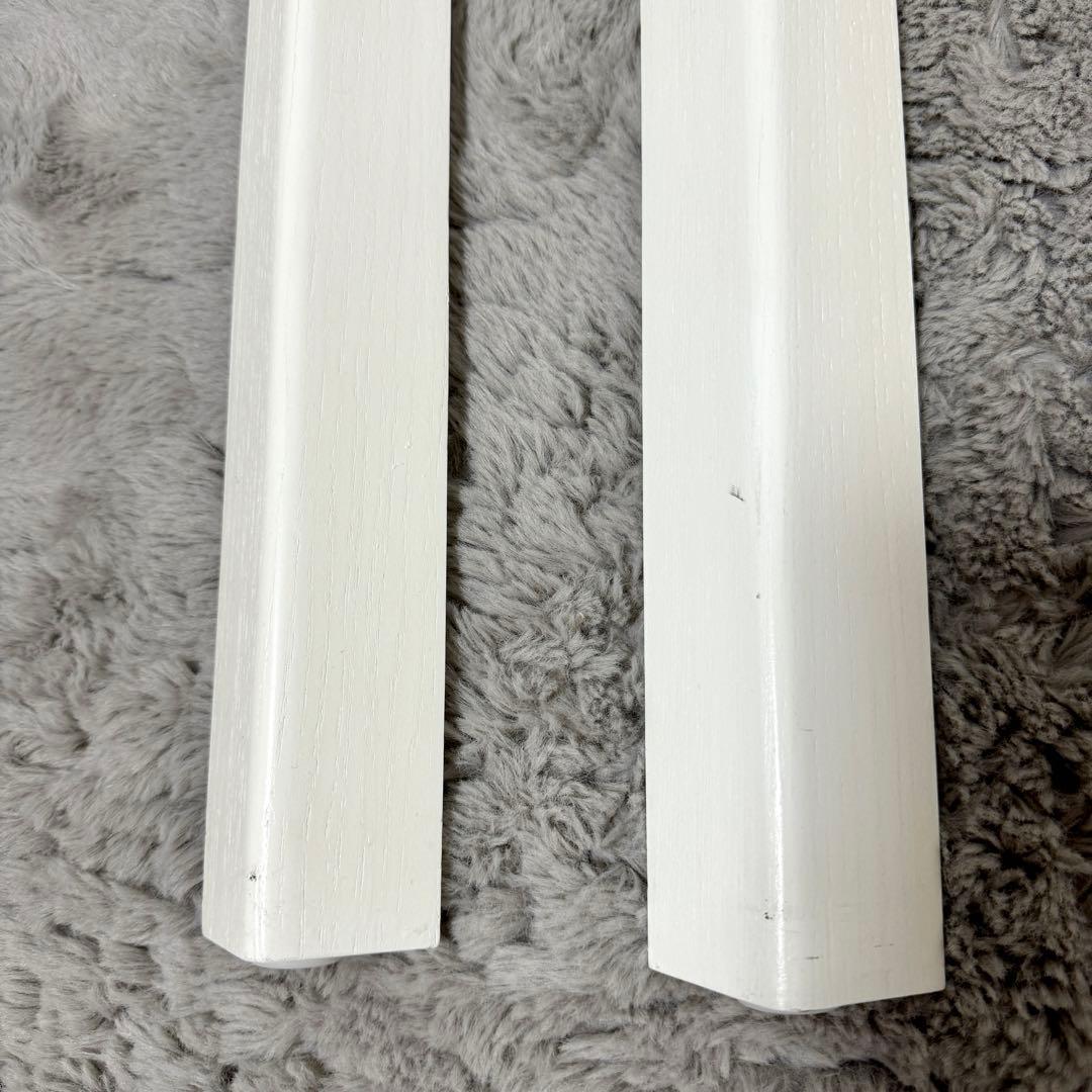 【れー】IKEA エーケダーレン ダイニングテーブル　ホワイト 伸長式