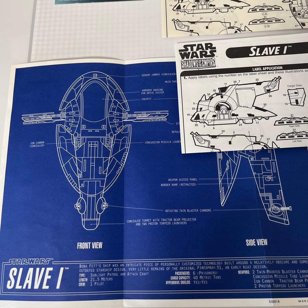 スターウォーズ　ボバフェットスレーブ1 1996年　ケナー(ハズブロ