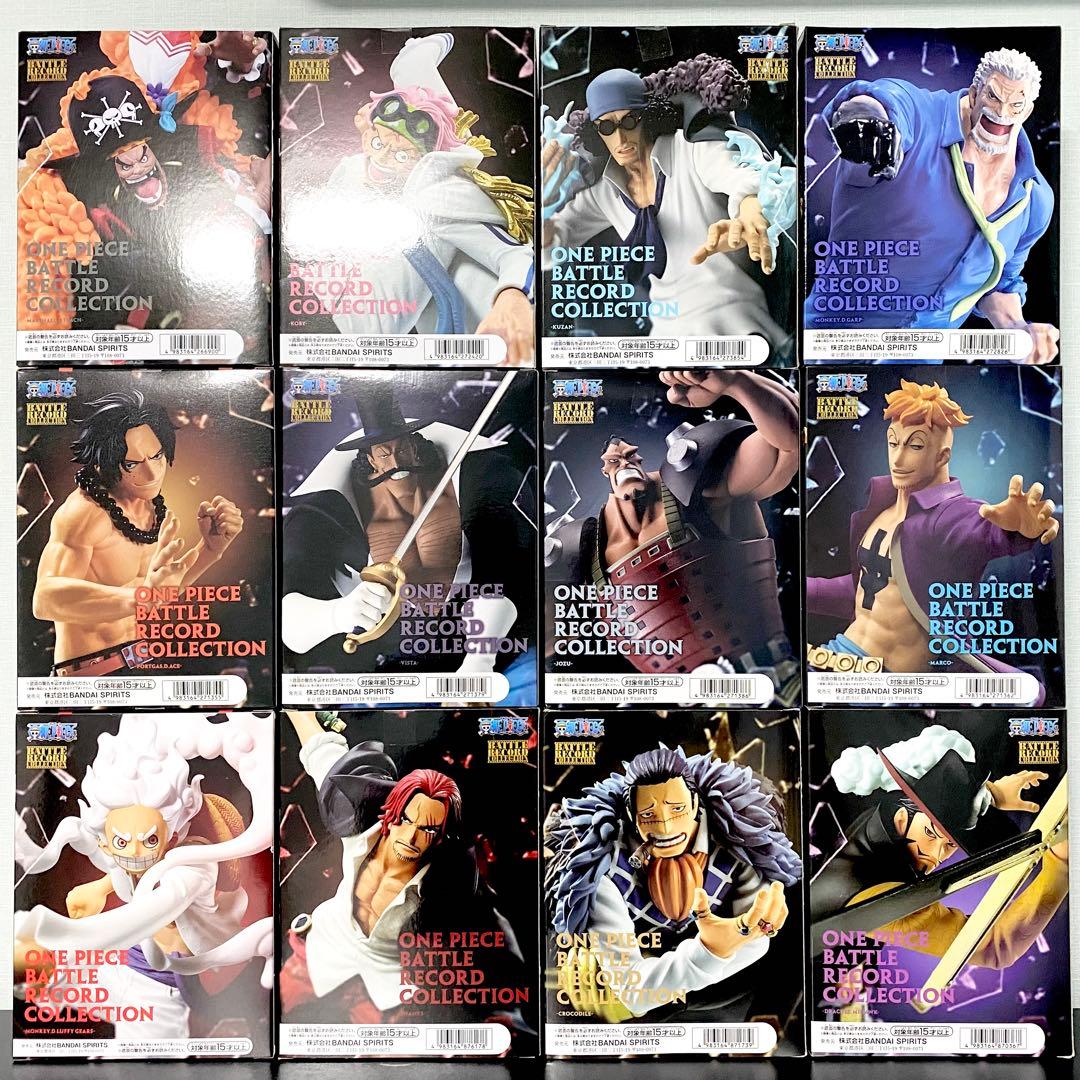 ONE PIECE BATTLE RECORD COLLECTION 12体
