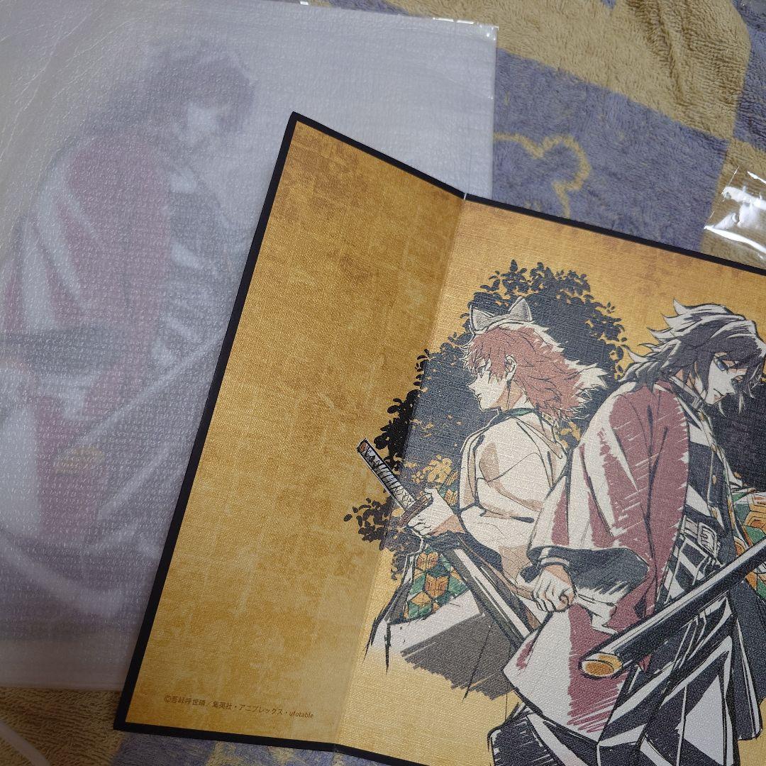 柱描き下ろしイラストWEBSHOPくじ 冨岡義勇・錆兎 S賞＆屏風