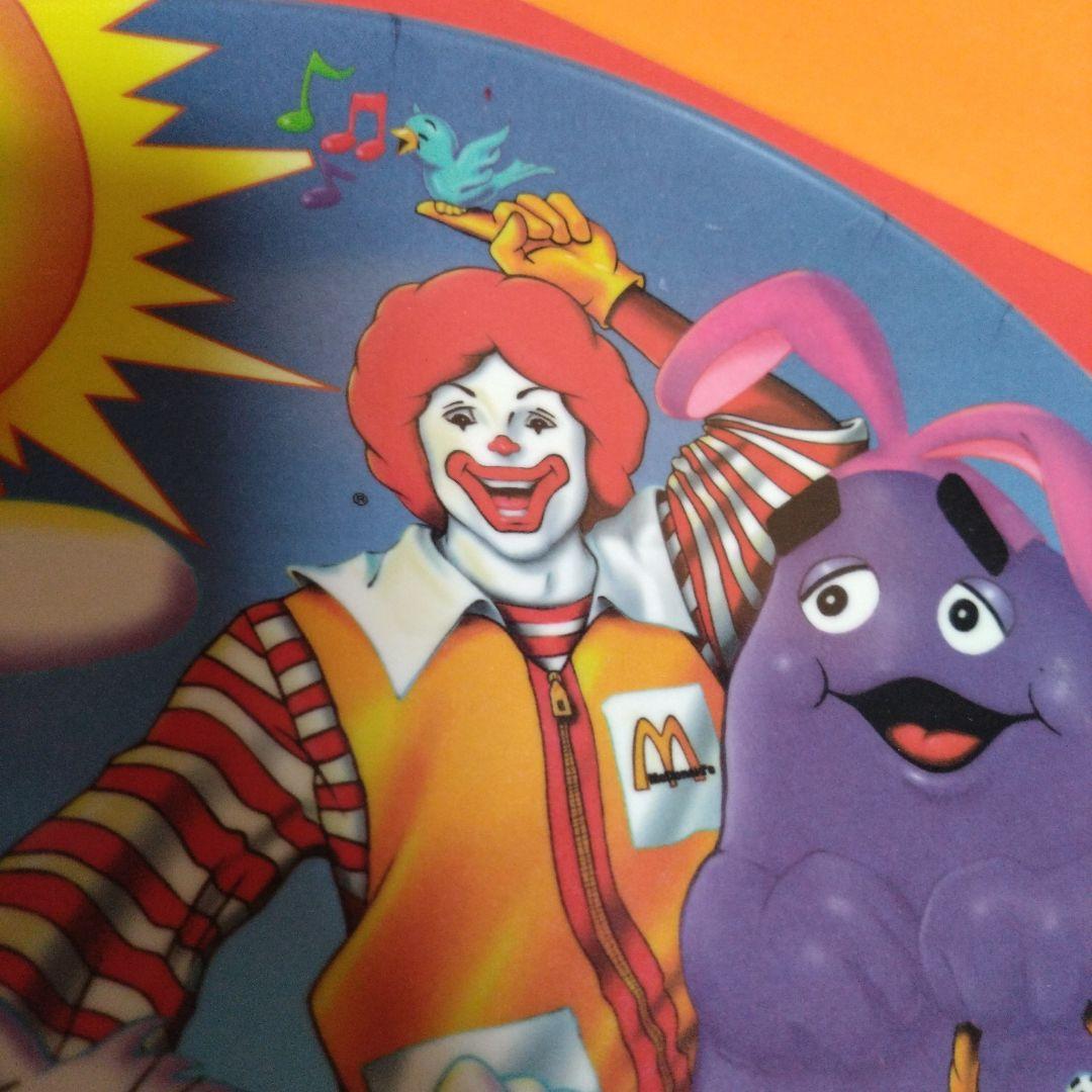 77　マクドナルド　グリマス　ロナルド　絵皿　お皿　プレート　ミールトイ